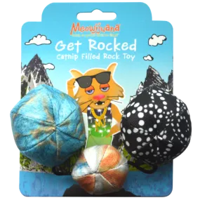 Meowijuana Catnip Get Rocked String of Stones Cat Toy