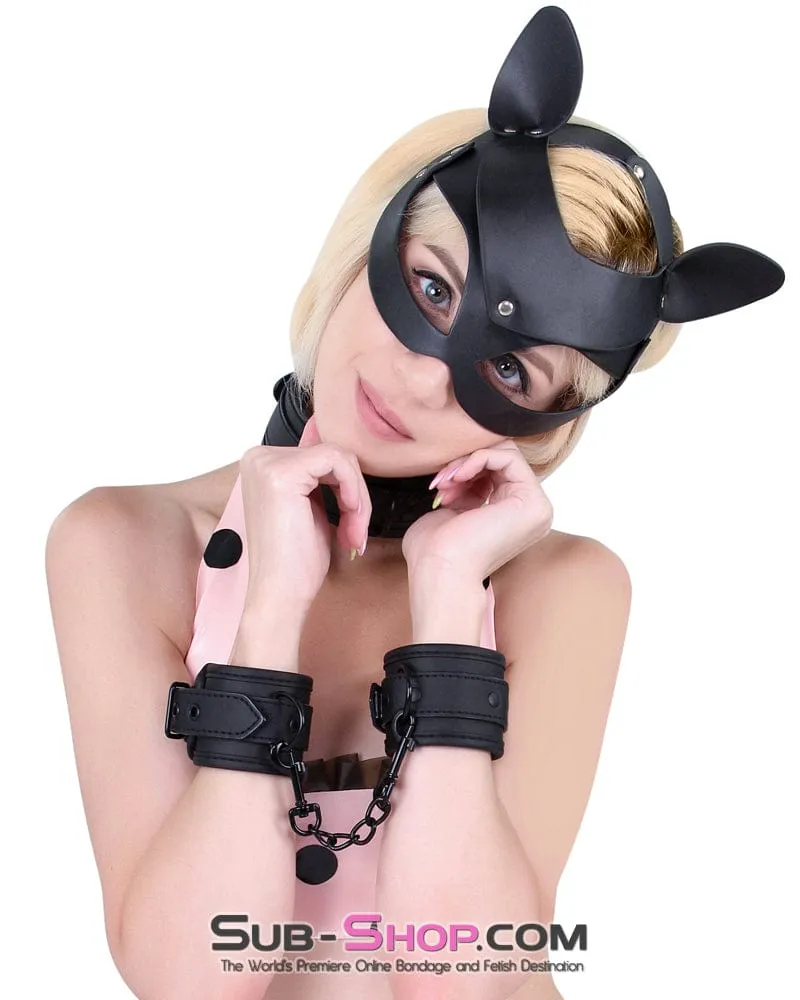 9950M      Leather Cat Woman Mask