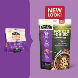 ACANA Freeze-Dried Duck Recipe High Protein Morsels Dog Food