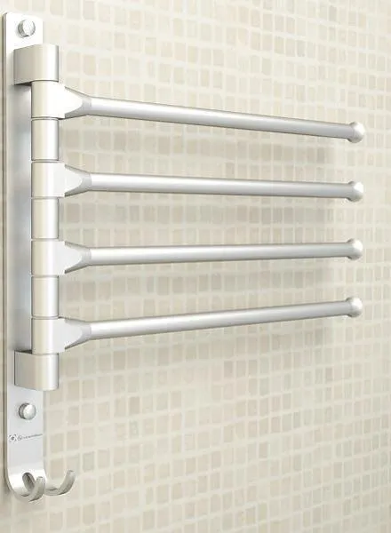 Aluminum  Movable Towel Rack Bathroom Accessory