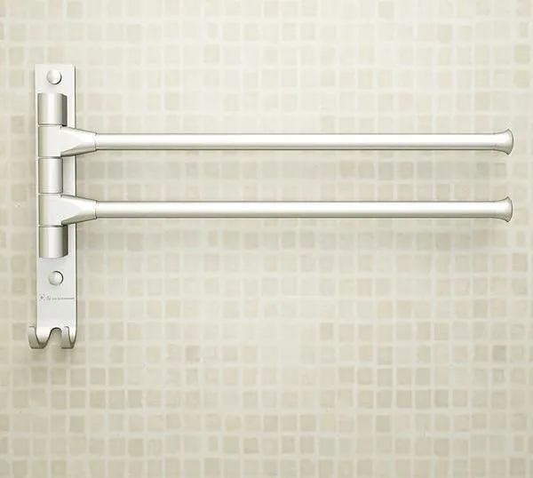 Aluminum  Movable Towel Rack Bathroom Accessory