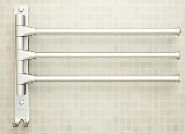 Aluminum  Movable Towel Rack Bathroom Accessory