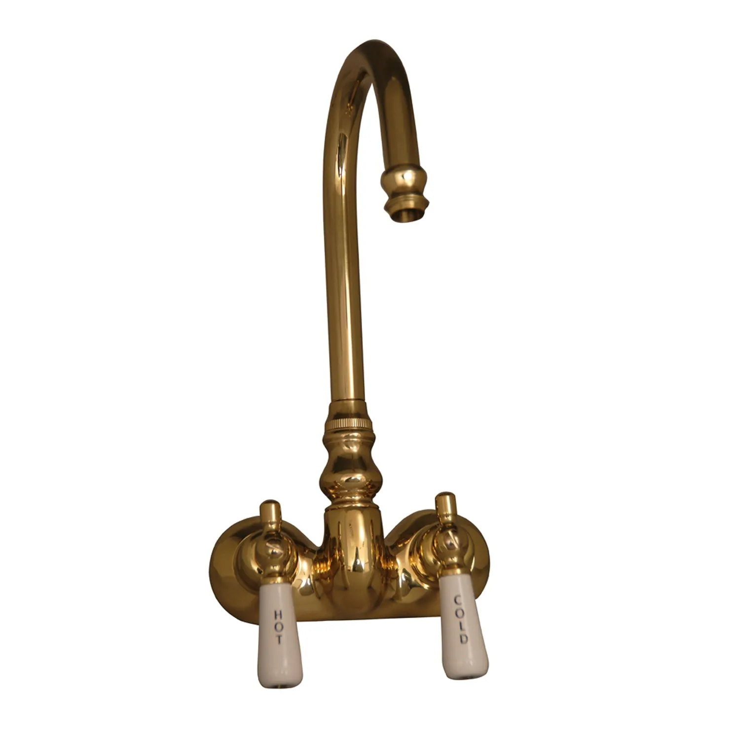 Antonio 55" Cast Iron Roll Top Tub Kit-Polished Brass Accessories