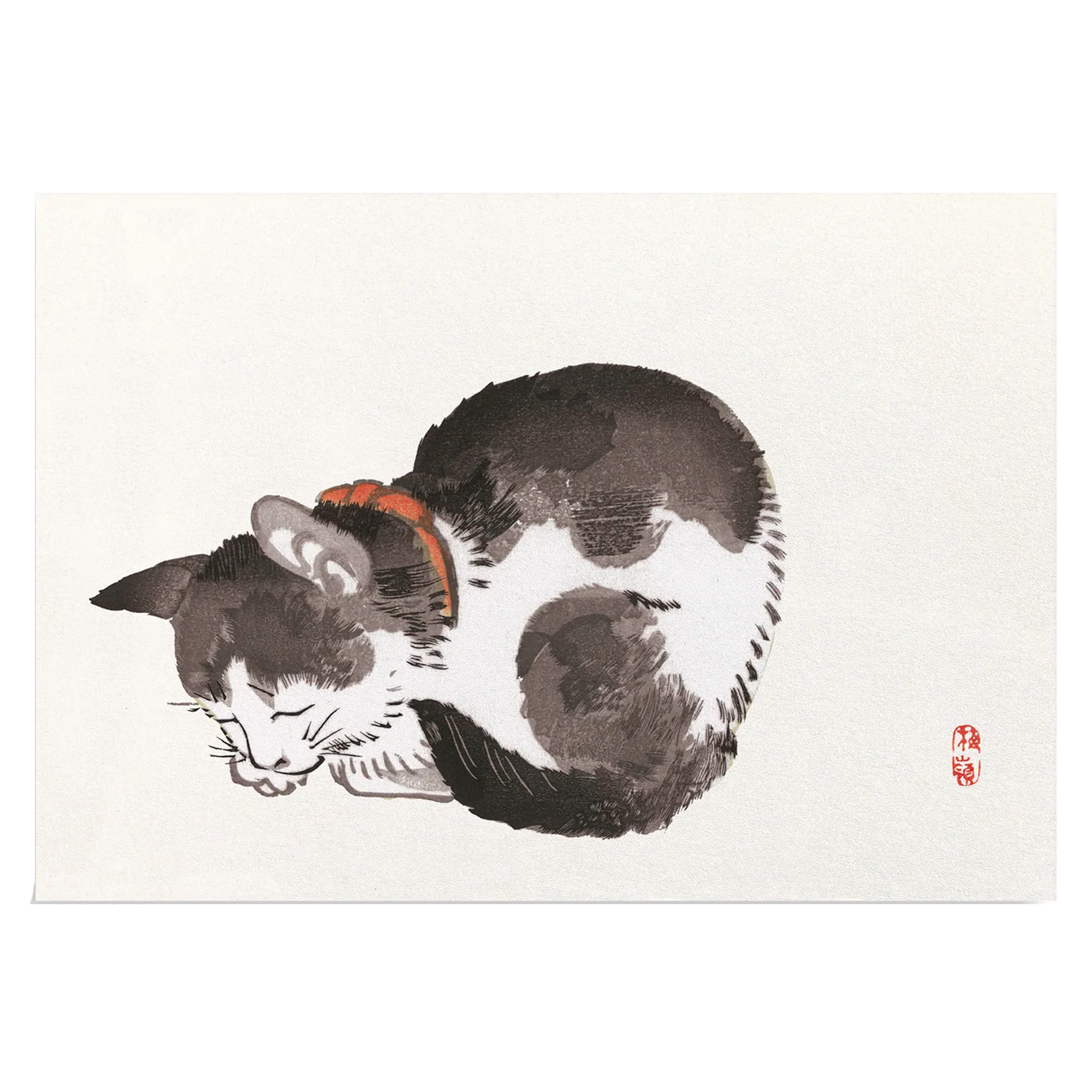 Art Print - Sleeping Cat