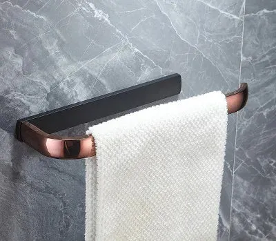 Bath Hardware Accessory Brass Towel Rack Corner Shelf Bath Accessory