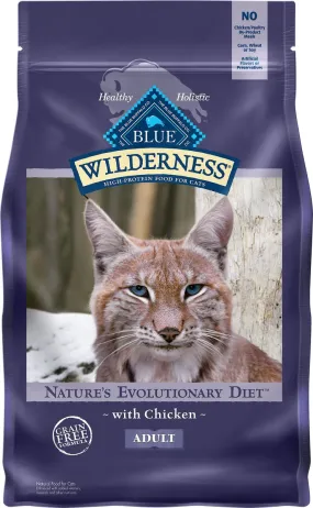 Blue Buffalo Wilderness Grain Free Chicken Recipe Dry Cat Food