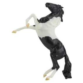 Breyer Freedom Series Black Pinto Rearing Mustang