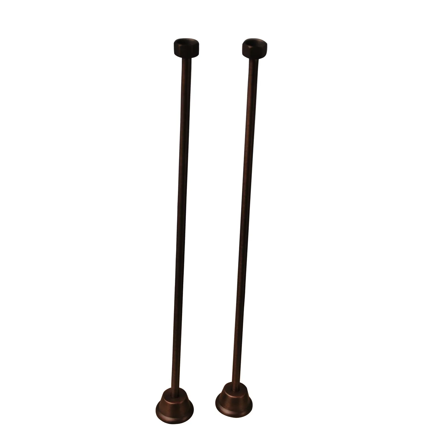 Cadmus 67″ Cast Iron Roll Top Tub Kit – Oil Rubbed Bronze Accessories