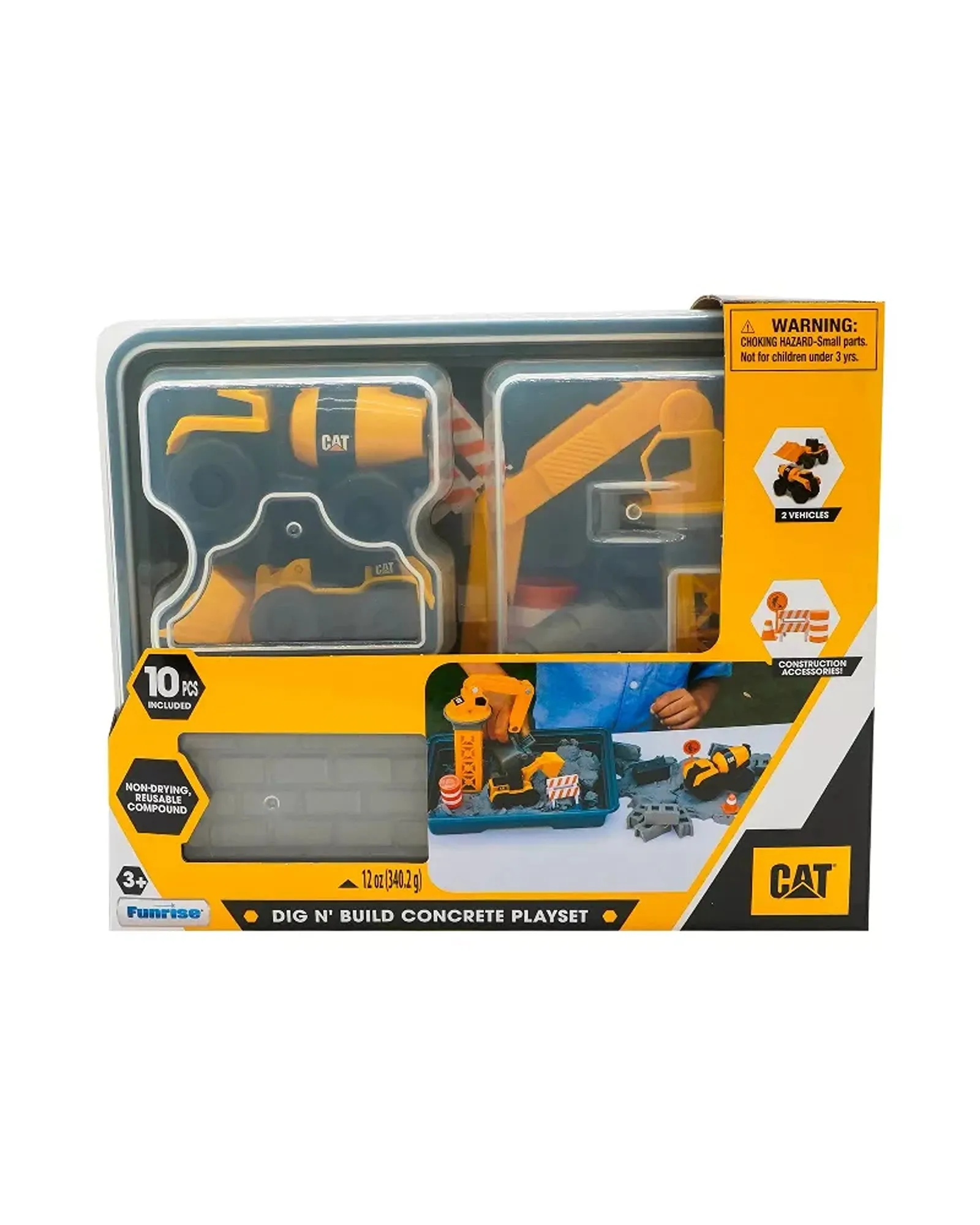 CAT Dig n Build Playset - Assorted