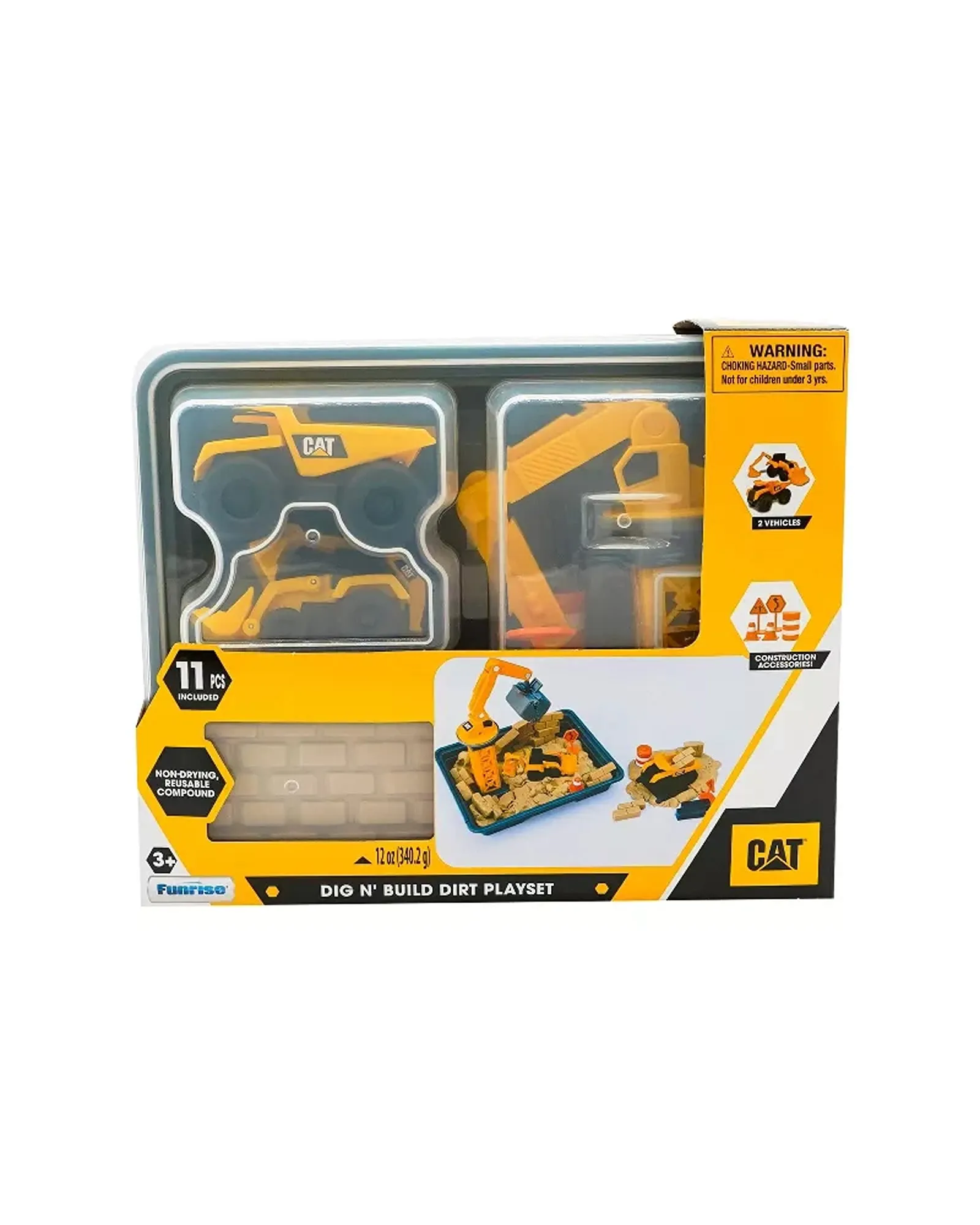 CAT Dig n Build Playset - Assorted