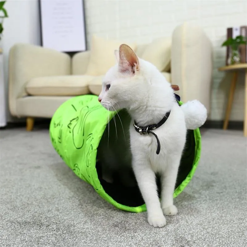 Cat Tunnel Toys With Ball