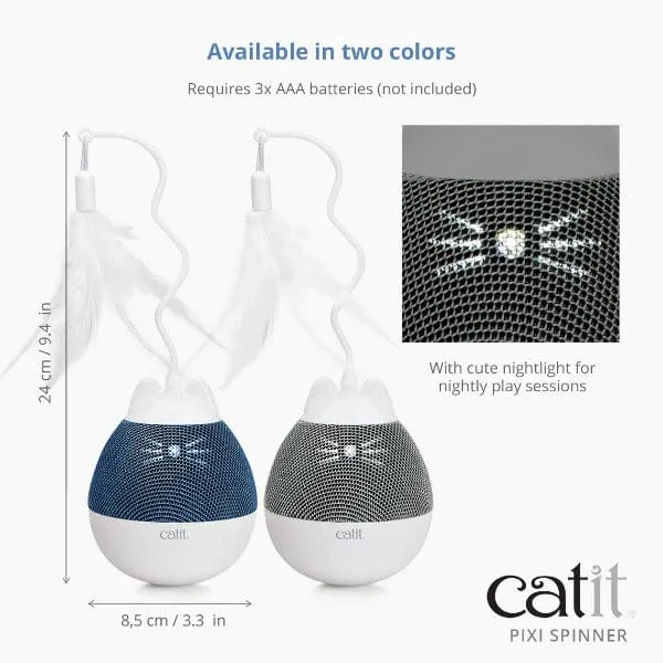 Catit PIXI Spinner; available in 2 colours