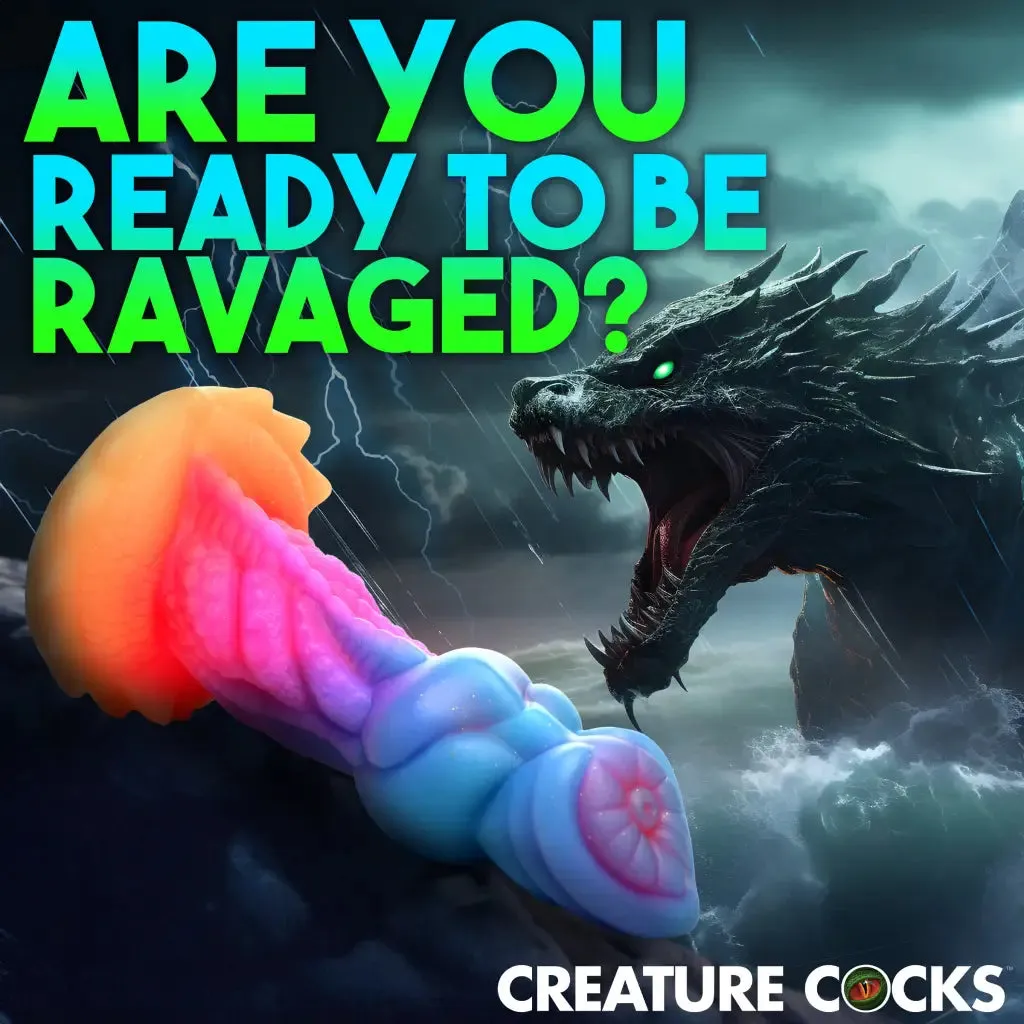 Creature Cocks Aqua-Cock Glow-in-the-Dark Silicone Dildo