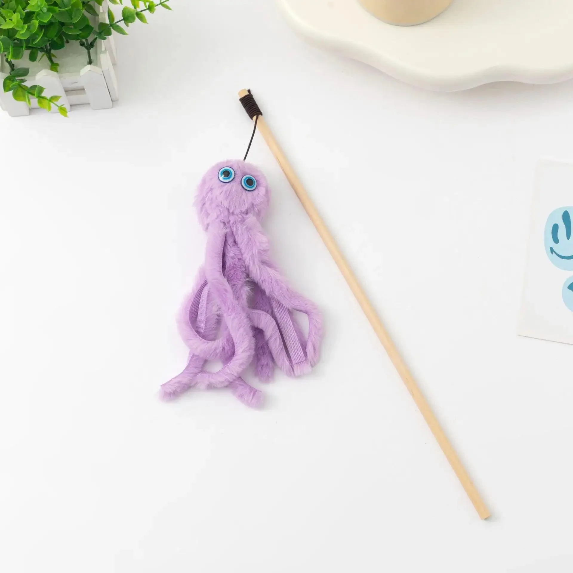 Da Octopus Cat Stick Toy