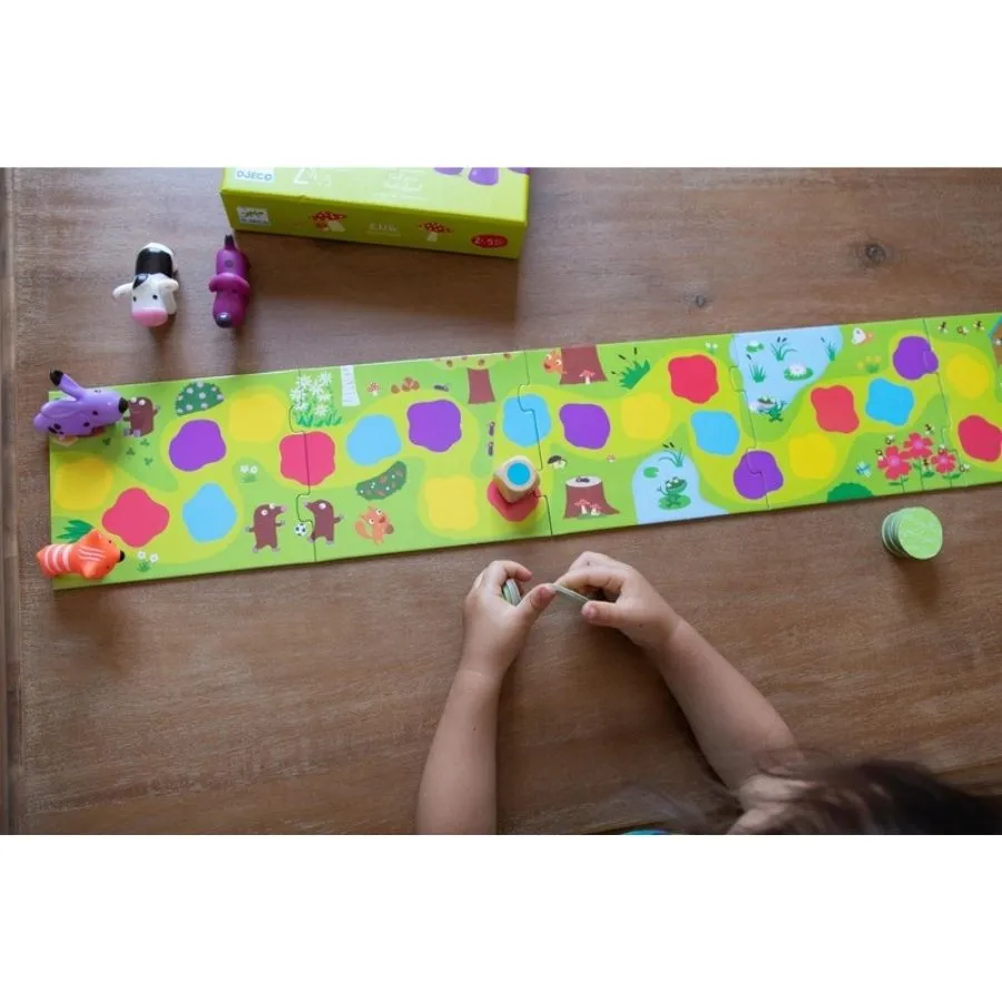 Djeco - Little Circuit Game for Preschoolers