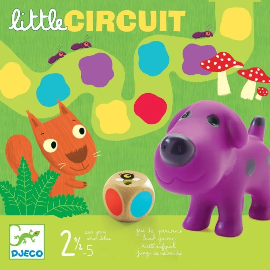 Djeco - Little Circuit Game for Preschoolers