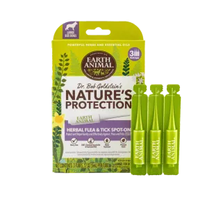 Earth Animal Nature's Protection™ Flea & Tick Herbal Spot-On for Large Dogs