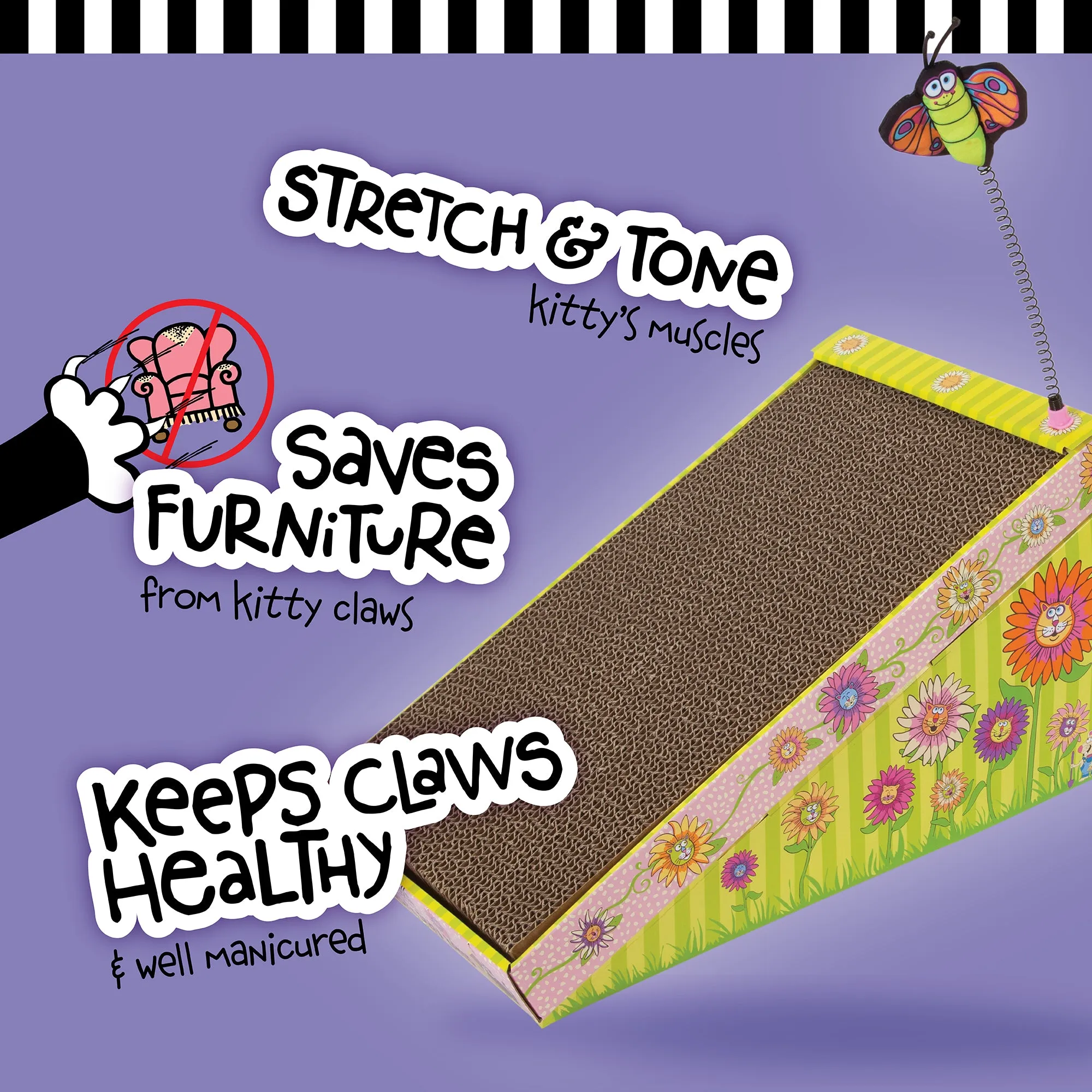 FAT CAT Big Mama's Scratch 'N Play Ramp