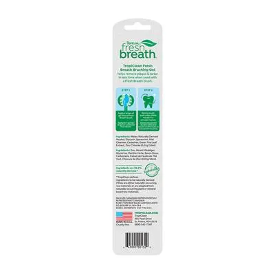 Fresh Breath Dental & Oral Care Brushing Gel for Pets, 2oz.