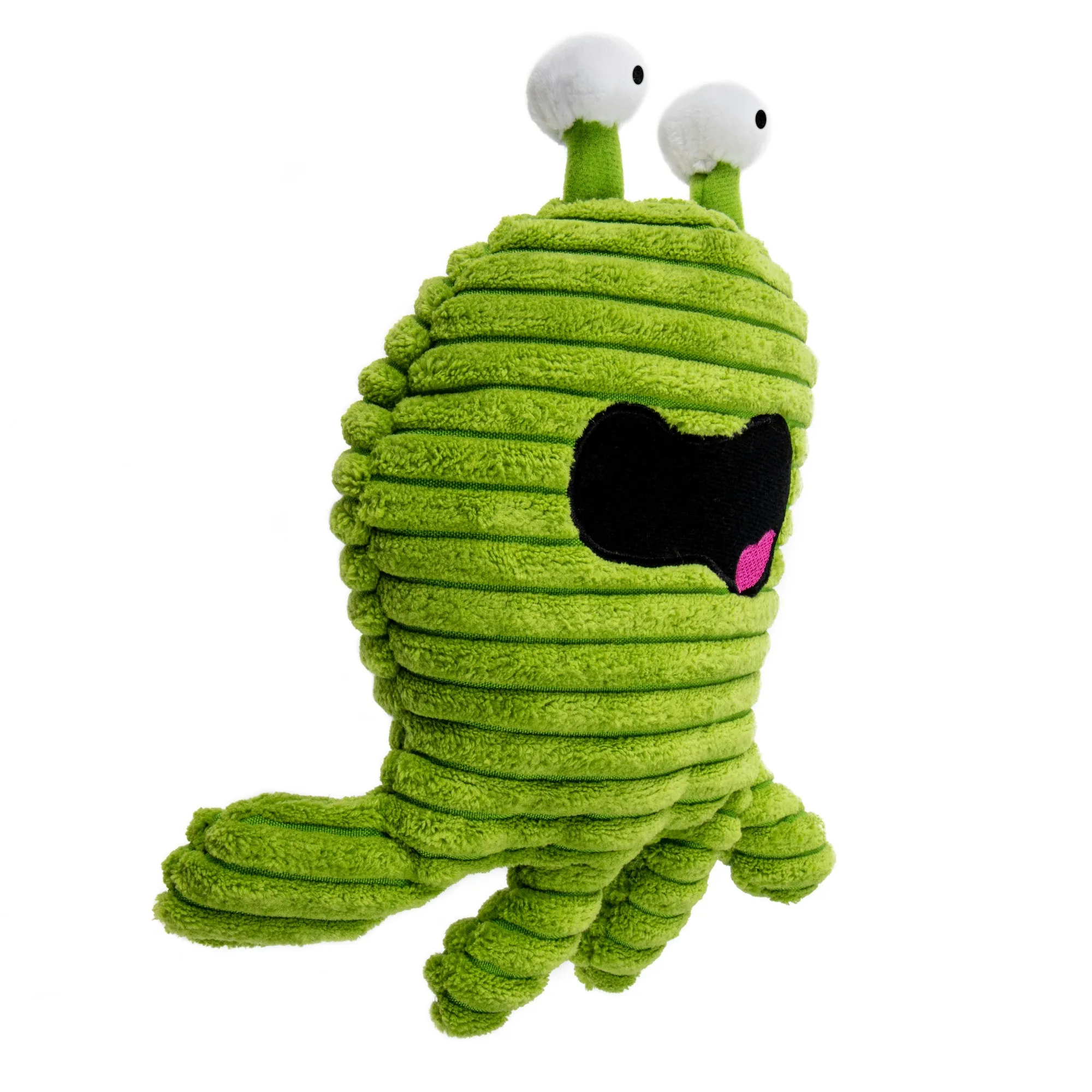 goDog - PlayClean Germs Squeaker Plush Dog Toy