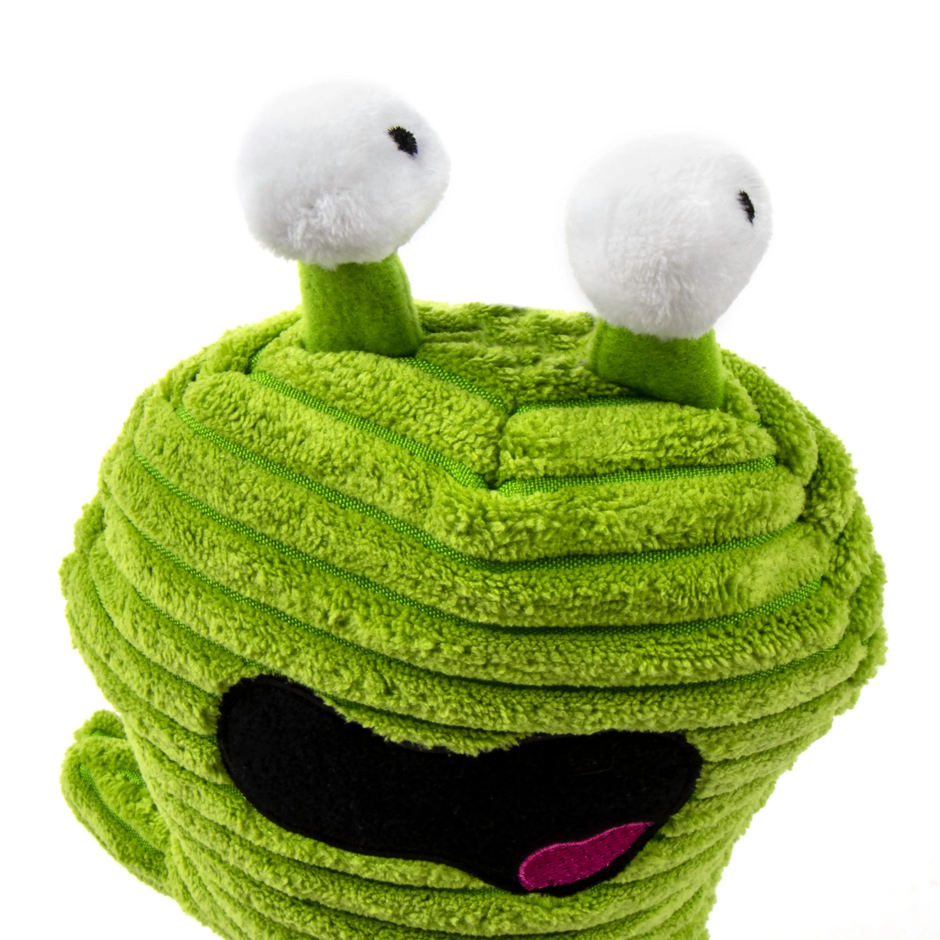 goDog - PlayClean Germs Squeaker Plush Dog Toy