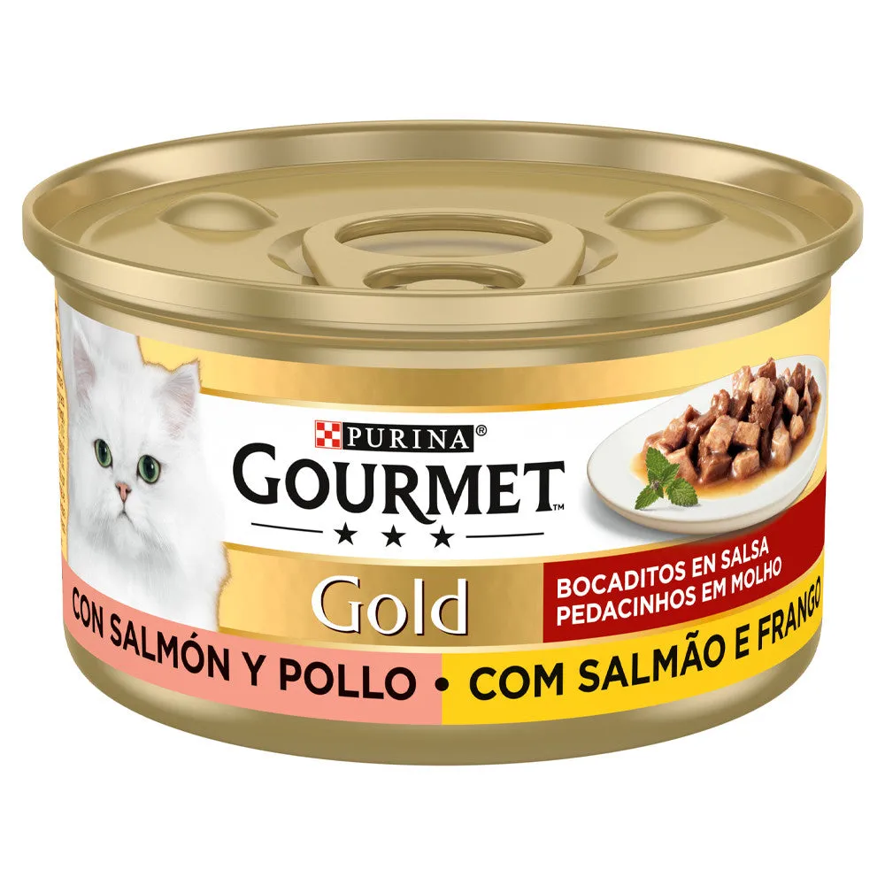 Gourmet Cat With Salmon 85g