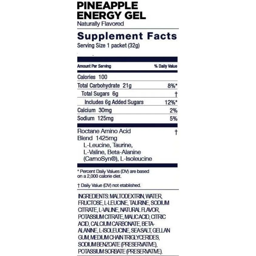 Gu Energy Roctane Energy Gels - 1 Packet