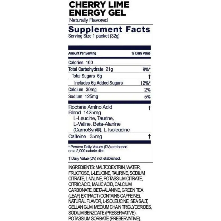 Gu Energy Roctane Energy Gels - 1 Packet