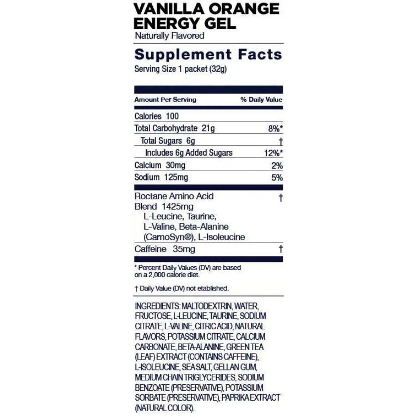 Gu Energy Roctane Energy Gels - 1 Packet