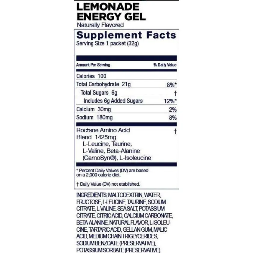 Gu Energy Roctane Energy Gels - 1 Packet