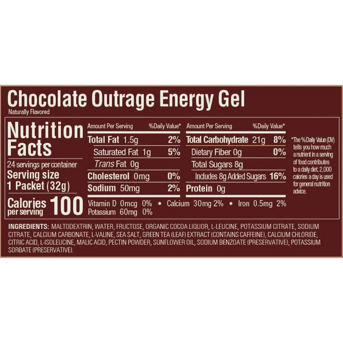 Gu Original Nutritional Energy Gel - 1 Serving