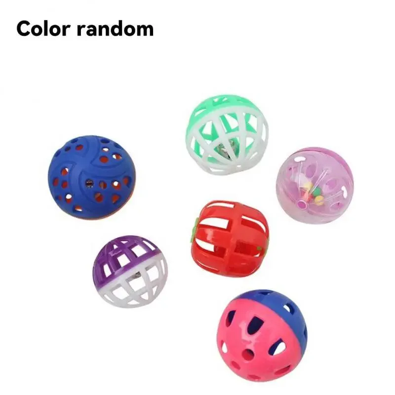 Interactive Colorful Plastic Ball with Bell