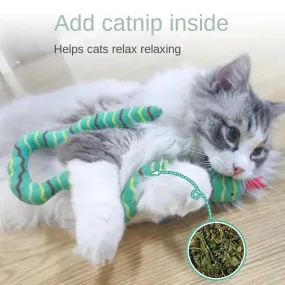 Interactive Snake Cat Teaser Toy