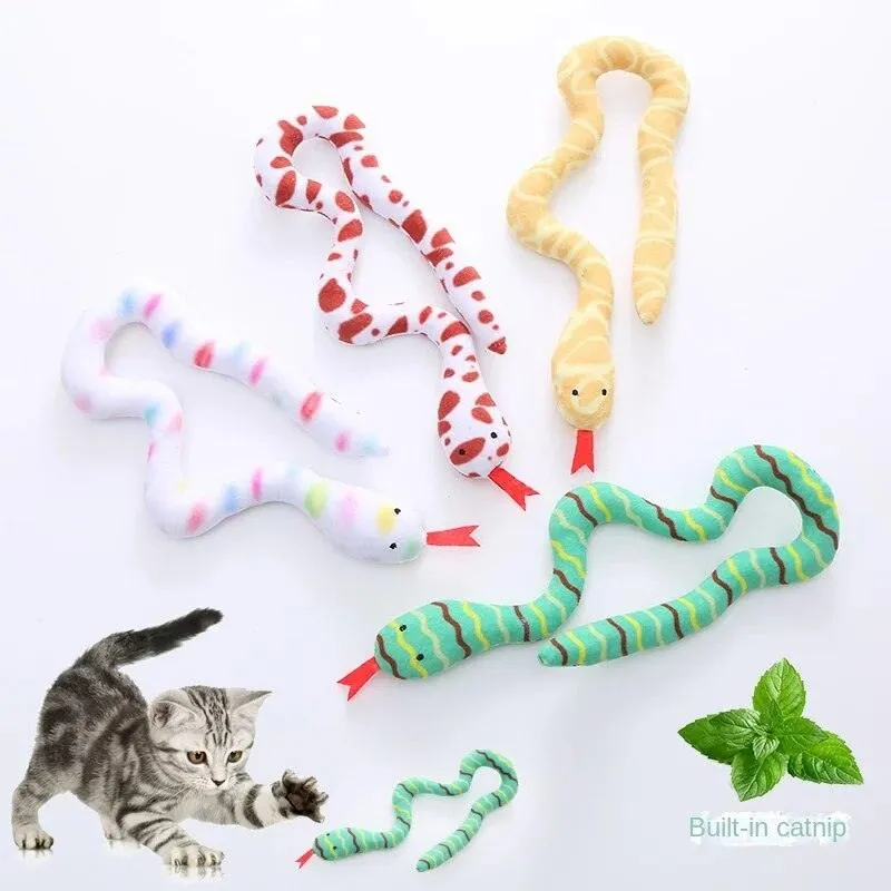 Interactive Snake Cat Teaser Toy