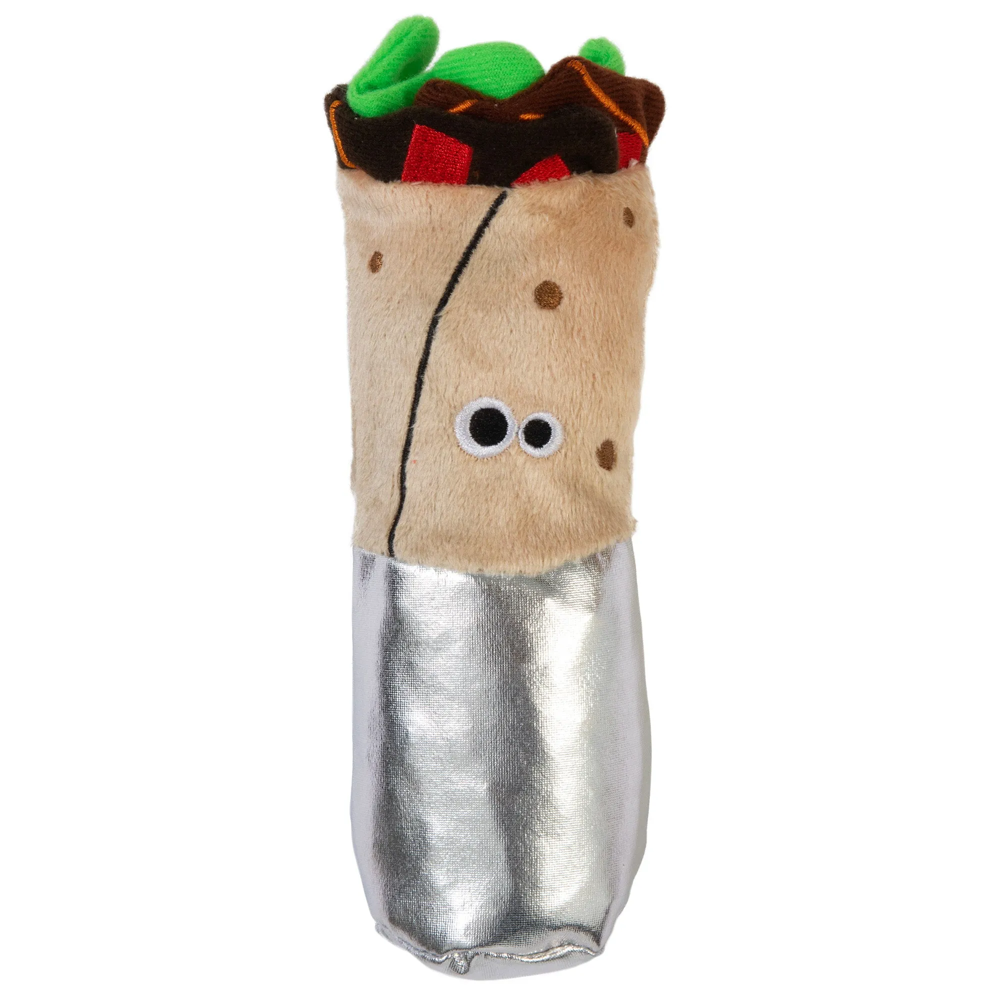 Mad Cat Burrito Kicker Catnip & Silvervine Cat Toy