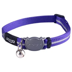 Rogz AlleyCat Safeloc Small Cat Collar Purple