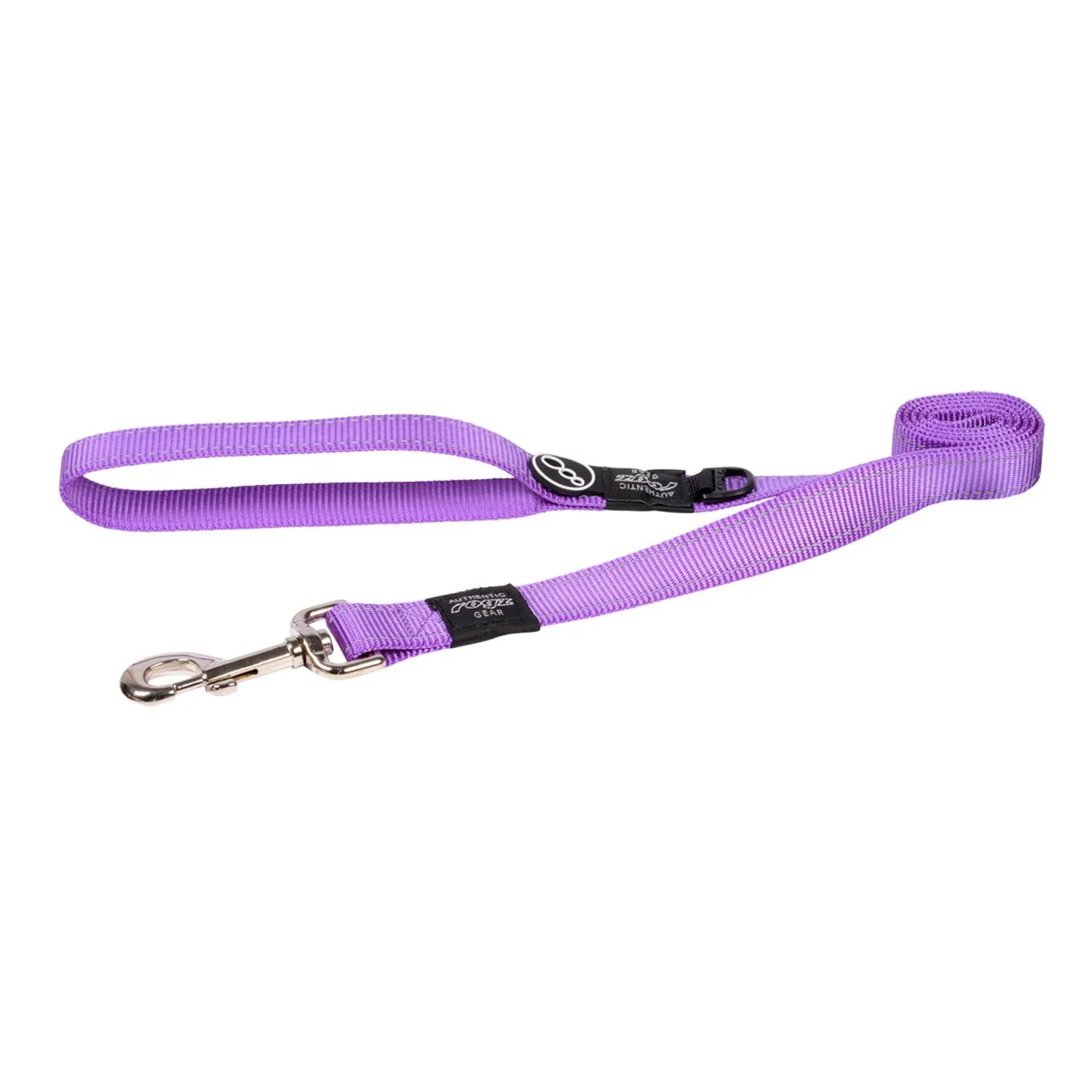 Rogz Classic Extra Large Dog Lead Purple