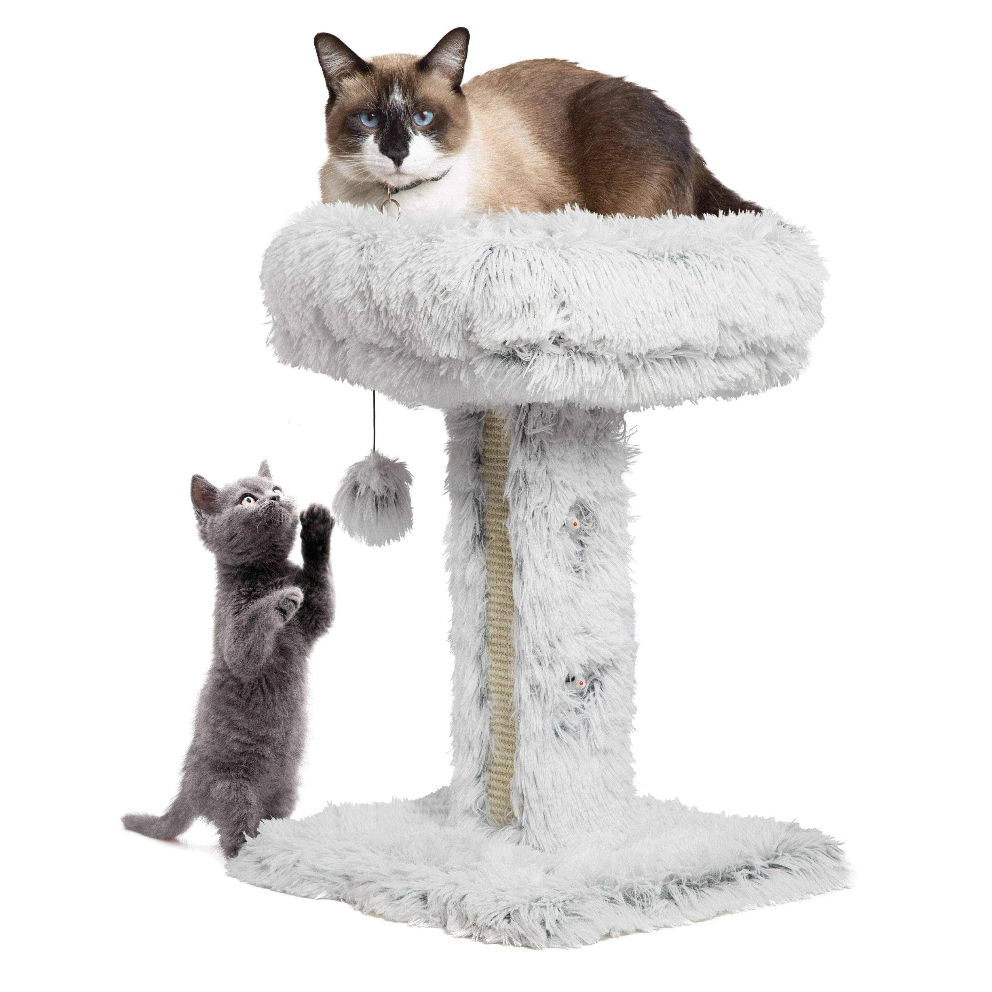 Scratch the surface | Cat Post Lounger with Sratching Surface