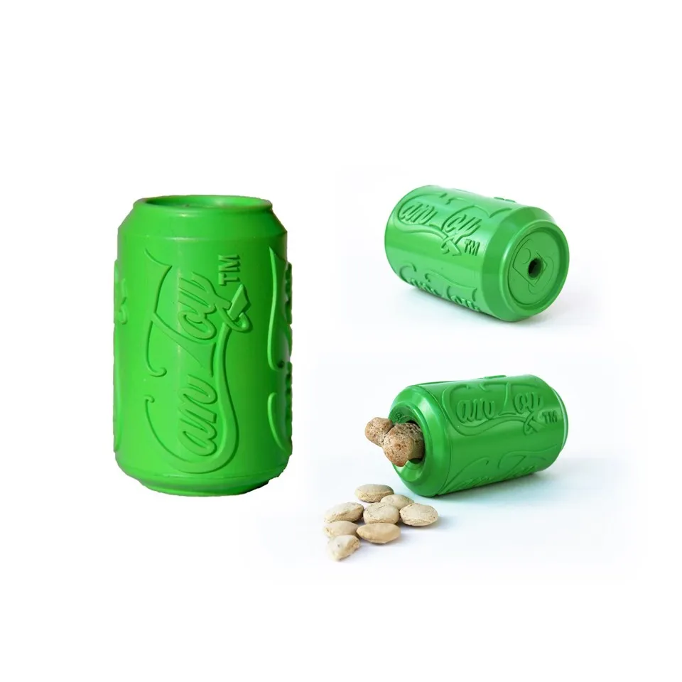 Soda Pup Rubber Can Dog Toy