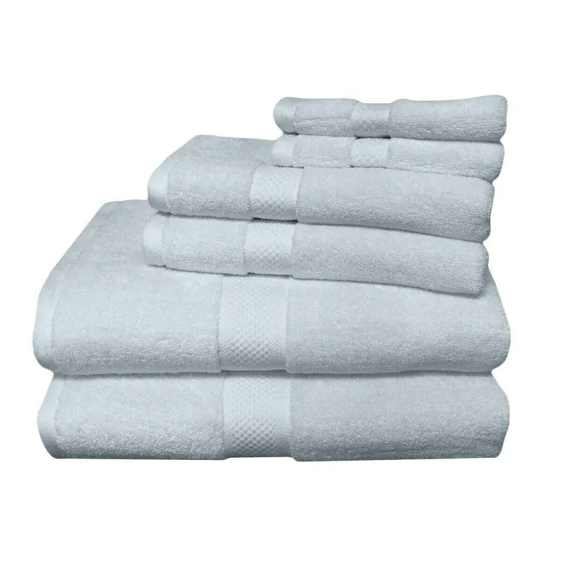 Super Soft Bamboo Cotton Blend 6-Piece Towel Set