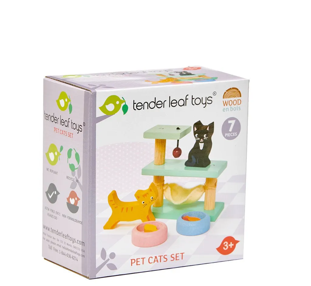 Tender Leaf Toys Pet Cat Set