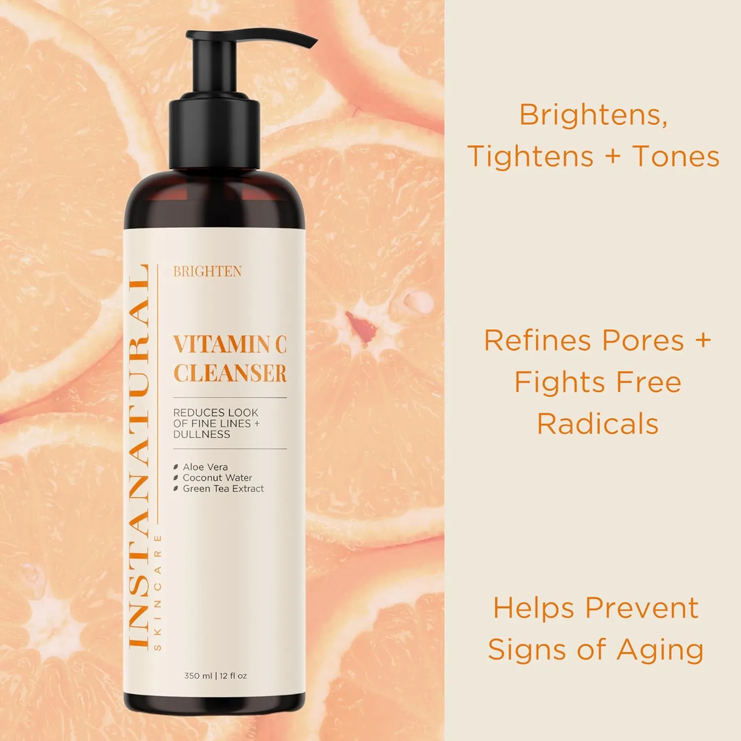 Vitamin C Cleanser 12 oz PUMP