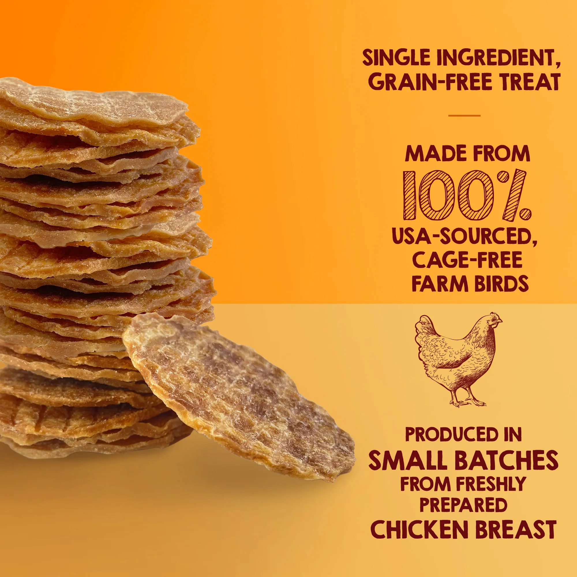 Waffle Chicken Chips (5.5oz)