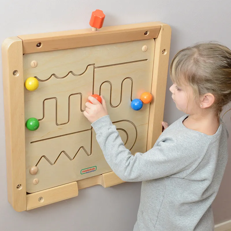 Waves and Lines Sliding Maze Montessori Educational Toys