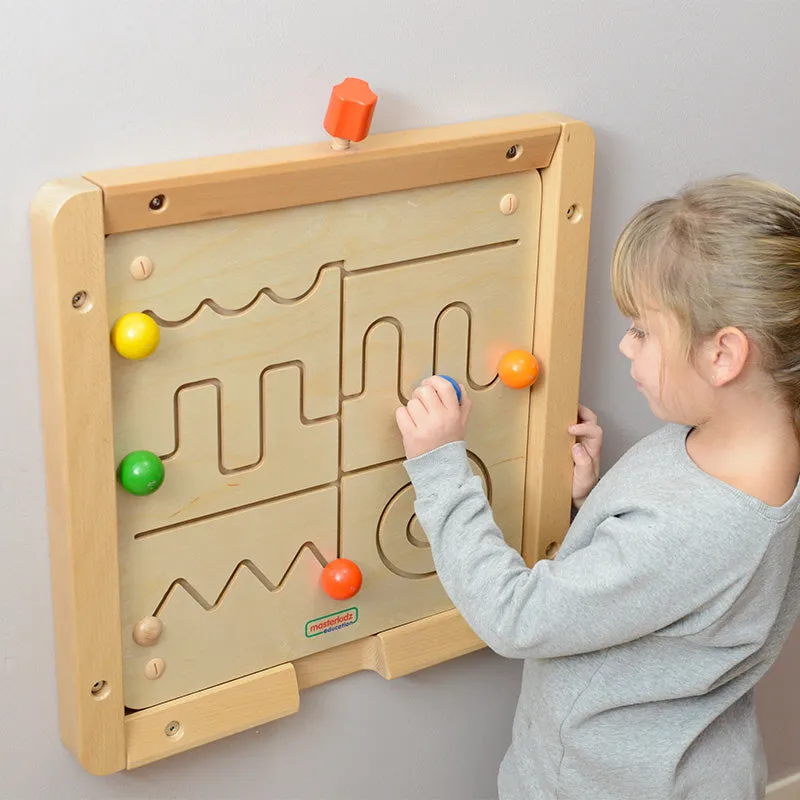 Waves and Lines Sliding Maze Montessori Educational Toys