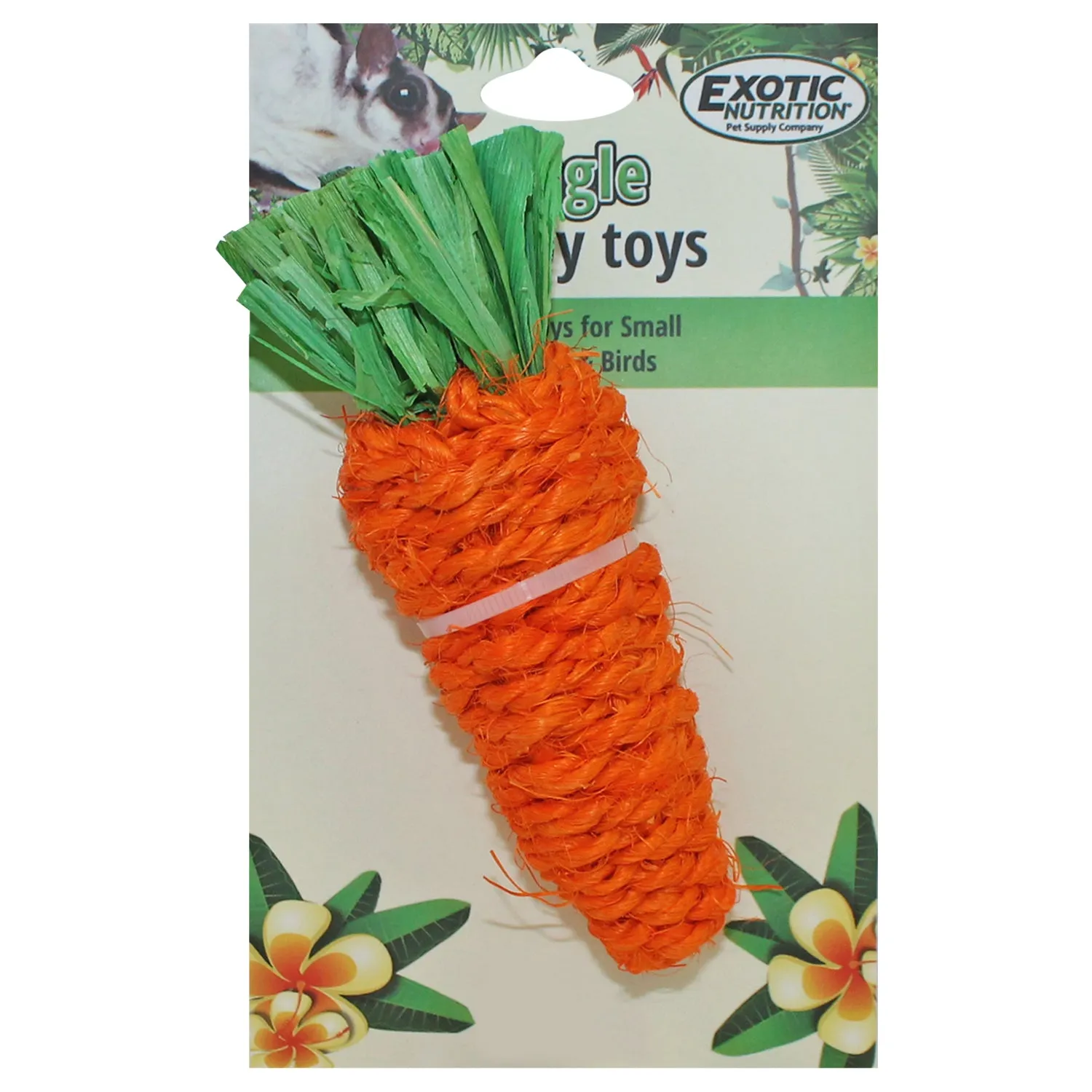 Woven Grass Carrot Chew